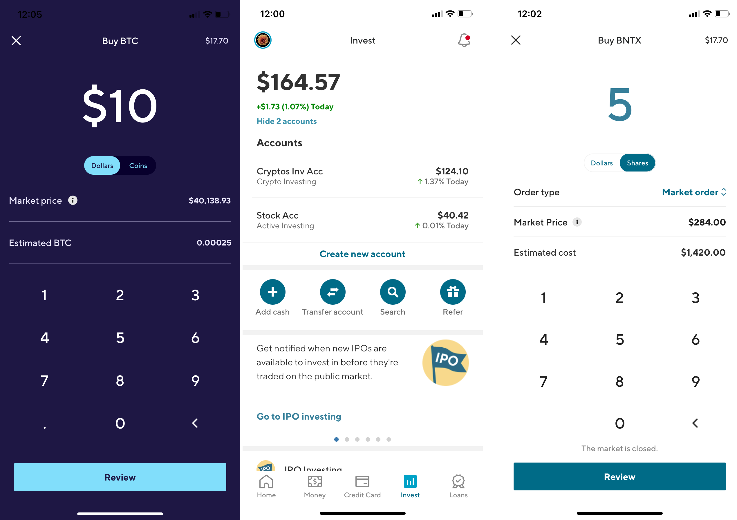 SoFi Buy Crypto, Stock and overview