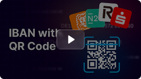 QR code IBAN scanning
