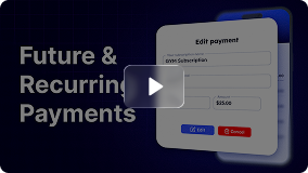 future and recurring transfers