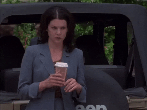 Woman drinking coffee