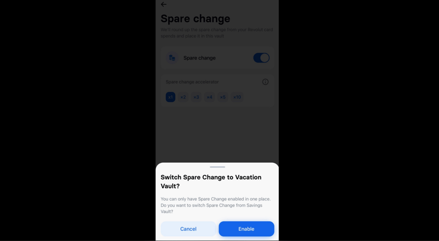 revolut spare change